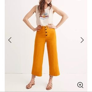 Madewell Tall Emmett Wide Leg Crop